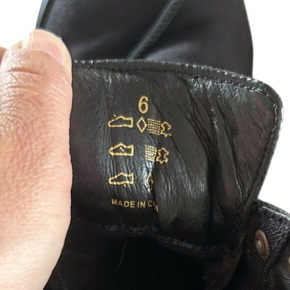 SWIMS Mens Black Non-Slip Water Resistant George Round Toe Chukka Boots 6 - Picture 8 of 8